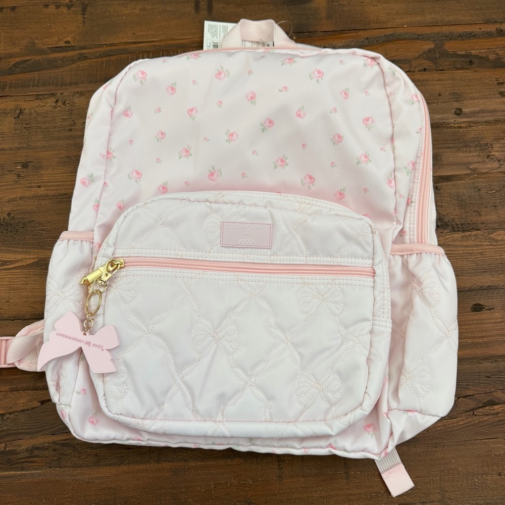 Love Shack Fancy-Target Backpack with Bow Keychain